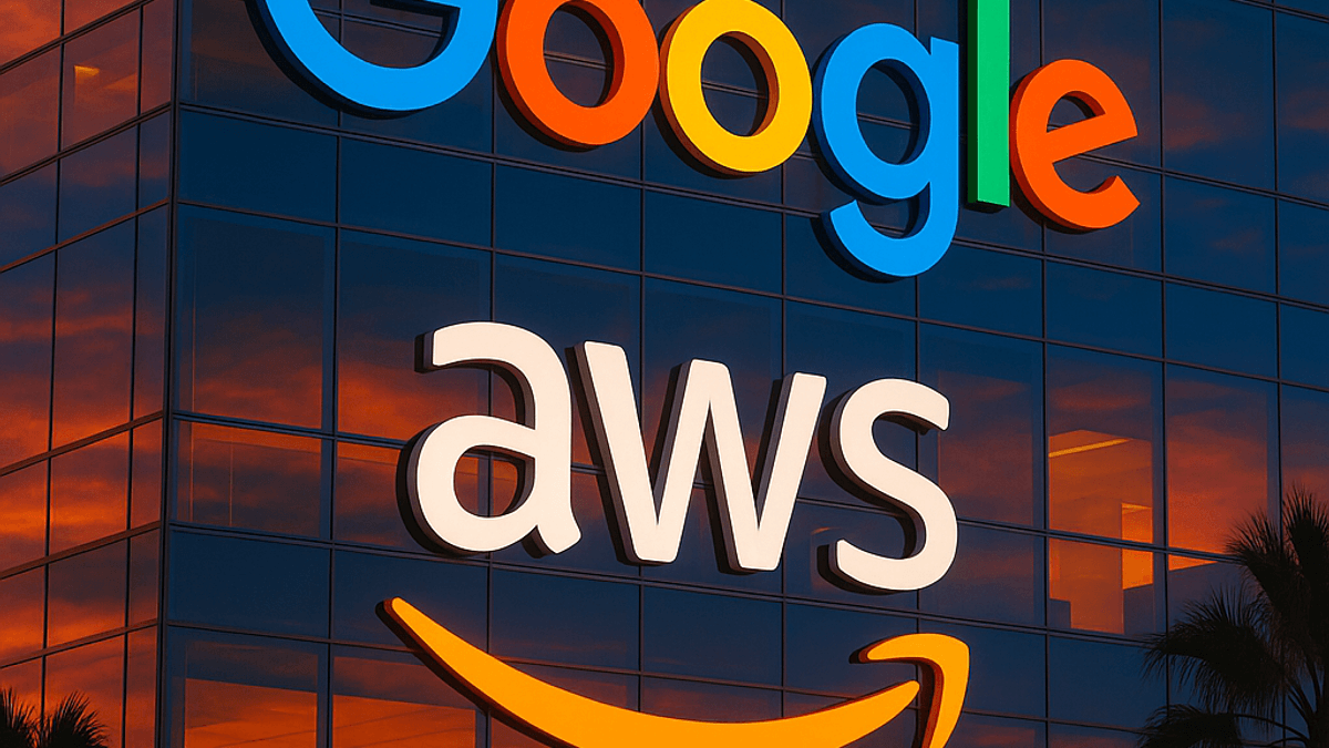 AWS and Google Cloud Compete for Fintech Workloads