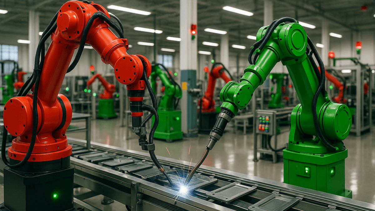 How Industrial AI Robots Are Transforming Manufacturing Efficiency