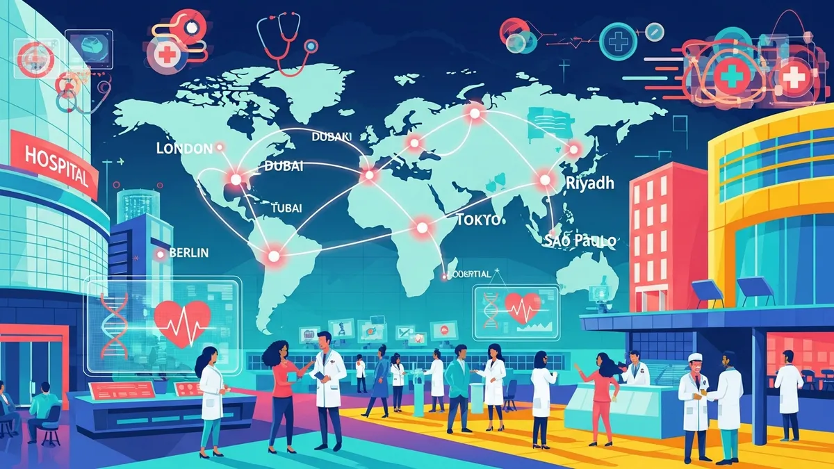 Top 10 Healthcare Events in 2026: Leading Conferences in London UK, Europe, US, Saudi Arabia, UAE, Dubai, Japan, Brazil, Turkey and Germany