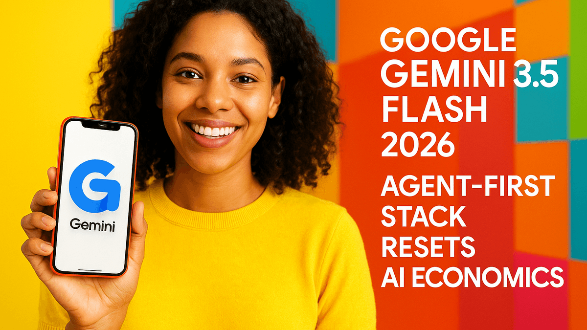 Google Gemini 3.5 Flash 2026: Agent-First Stack Resets AI Economics
