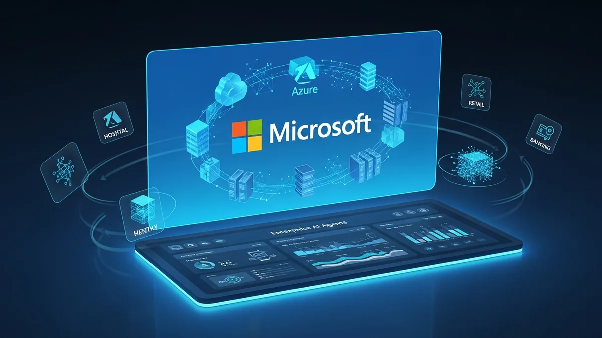 Banks, Retailers and Hospitals Adopt Agentic AI as AWS and Microsoft Ship Sector-Specific Agents