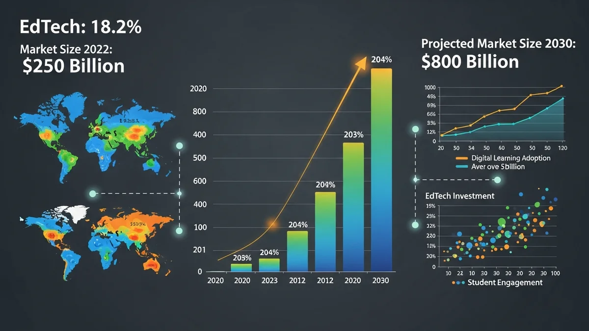 EdTech Market Size, Share and Forecast Statistics by Country and Company 2025-2030